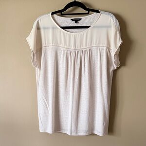 Banana Republic Cream Blouse